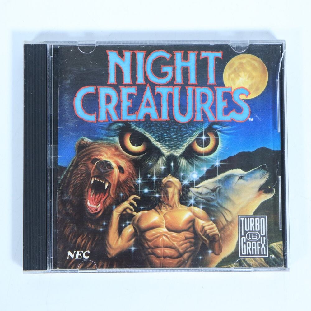 Night Creatures (TurboGrafx-16, 1990) Complete.